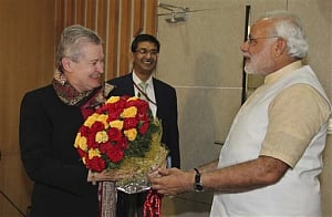 Ambassador Powell meets Modi, ends 9-year US boycott