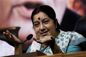 Was Telangana bill introduced, asks Sushma Swaraj