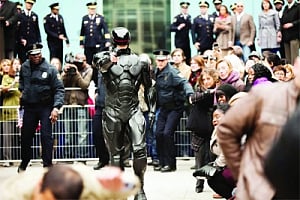 A human Robocop