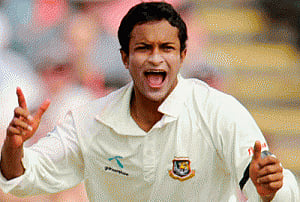 Bangladesh's Shakib punished for lewd gesture on TV