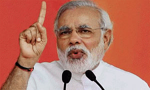 Cong playing fraud with armed forces: Modi