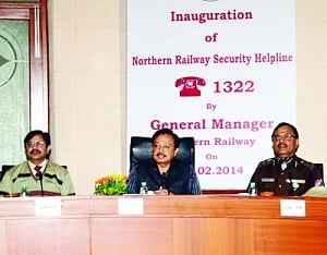 N Rly launches security helpline for passengers