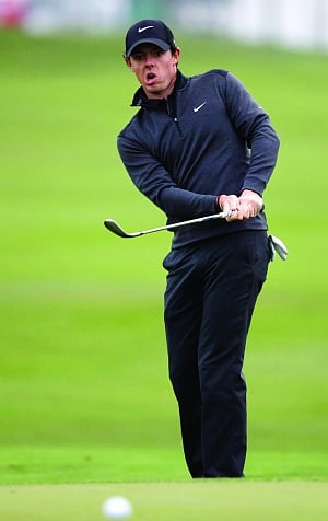 McIlroy takes lead