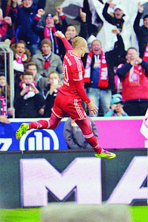 Bayern rout Schalke for 20-point Bundesliga lead