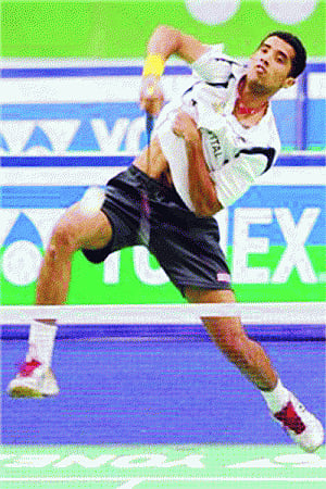 Arvind in German Open final