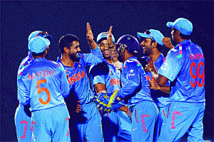 Men in Blue look for face-saver