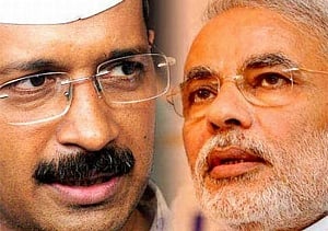 "let us see," says Kejriwal on contesting lS poll against Modi