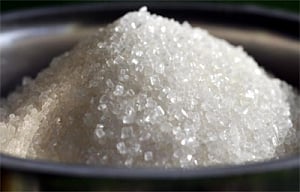 Sugar hardens on heavy demand