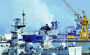Navy at sea about mishaps