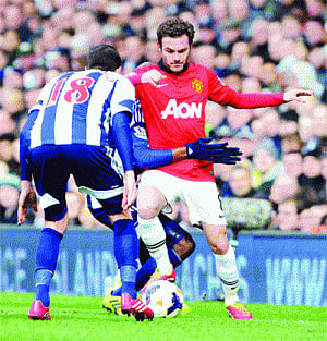 Man U ease past WBA 3-0