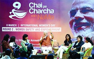 Women empowerment is NaMo's cup of tea