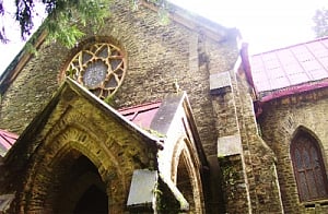 Church in the foothills