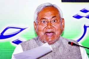 Nitish counters Modi's barb