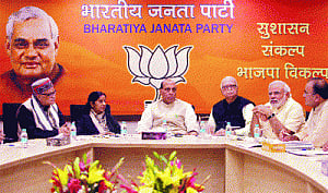 Seat shuffle for BJP brass Seat shuffle for BJP brass