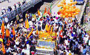 Jaitley gets rousing welcome in Amritsar