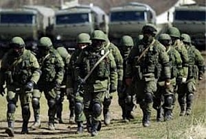 Crimeans attack Ukraine navy HQ after first deaths