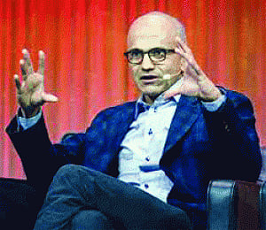 Becoming Microsoft CEO was beyond wildest dreams: Nadella