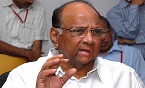 Pawar's "vote twice" remark: BJP asks EC to act under RPA