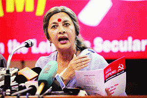 No Modi wave in country: Brinda