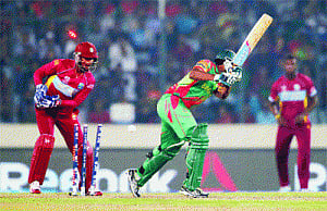 Windies pulverise Bangladesh