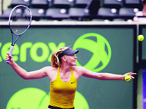 Sharapova, Serena march on