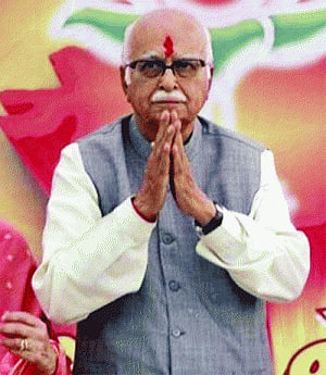 BJP grateful to PM, Sonia: Advani