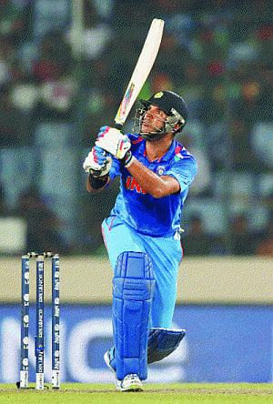 Yuvi back, India on top