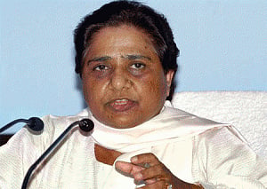 Communal tension not good for country's development: Mayawati