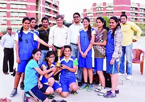 Sports tournament at IP varsity