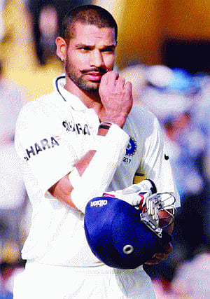 Dhawan among five Cricketers of the Year