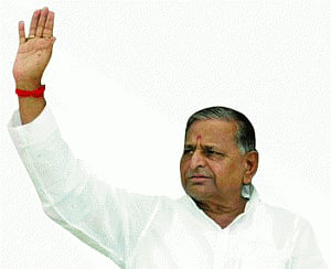 BJP dares Congress  to come clear on SP chief's shocker on rape