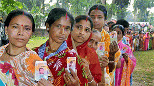 Brisk polling underway in Tripura, Assam and Sikkim