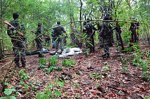 7 election personnel among 13 killed in Naxal attacks