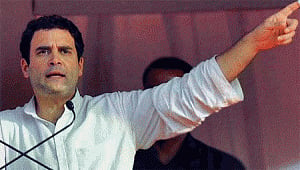 BJP wants to divide India in 2 parts: Rahul