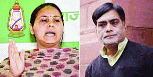 It's Misa vs Kripal, JD(U)'s Yadav nowhere on scene