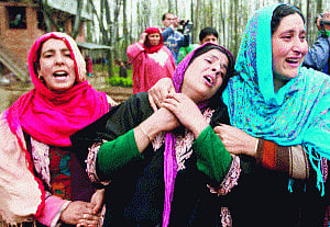 Sarpanch shot, PDP attacks NC
