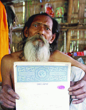 'D' stands for 'doubtful' & 'deprived' in Assam