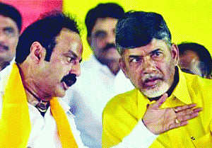 Balakrishna keen to fight upcoming polls, Naidu in dilemma