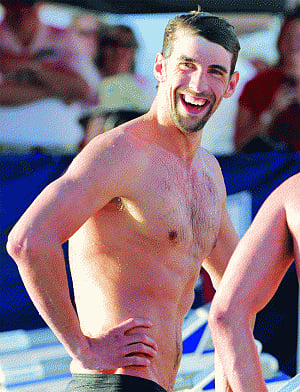 Second-best Phelps has fourth fastest time already