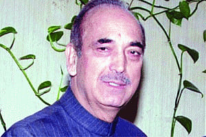Ghulam Nabi  grows jittery as poll dates near
