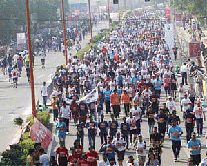 6000 participants turn up in Jammu marathon