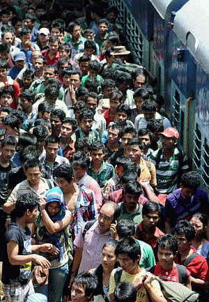 Bangalore-Guwahati Express resumes onward journey