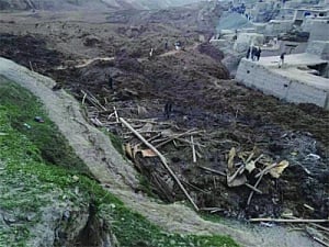 At least 350 dead as landslide hits Afghan villages