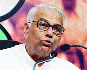 Yashwant hits back, raps PC for 'playing fraud'
