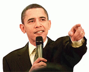 Exit poll effect: Obama to 'work closely with NDA'