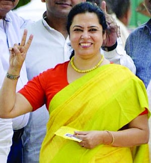 lekhi breaks through political glass ceiling