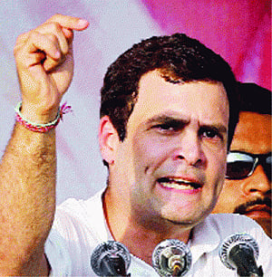 Muslim league organ blasts Rahul's poll role