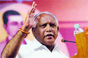 BSY opts out of Modi Cabinet