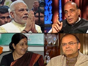 Jaitley is big player after Modi; Rajnath gets home, Sushma foreign