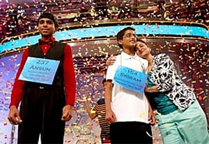 Indian-Americans co-champions of the Spelling Bee